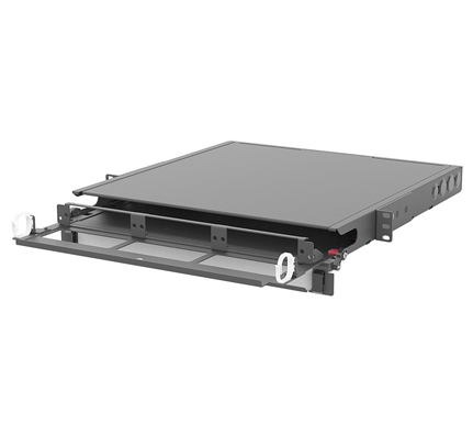 Rack Mount Patch & Splice Panel, 1RU, Empty